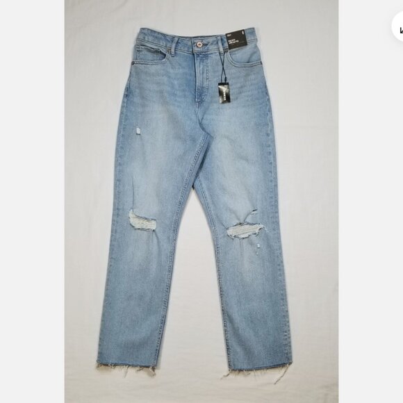 EXPRESS Curvy Mom Jeans 6489E1M - Picture 1 of 9